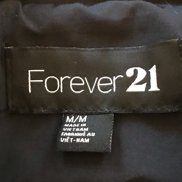 Navy Poplin Double Breasted Trench Coat Jacket - Picture 7 of 12